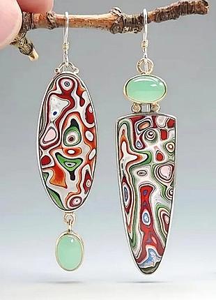 Серьги бижутерия арт