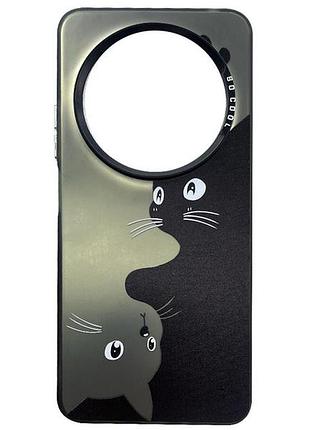 Чехол tpu+pc so cool для apple iphone 16 pro (6.3") (cats)