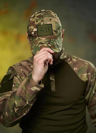 Кепка камуфляжная, мужская бейсболка с липучкой