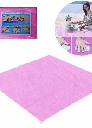 Пляжный коврик подстилка анти-песок большой, sand-free mat, размер 2*1,5 метра