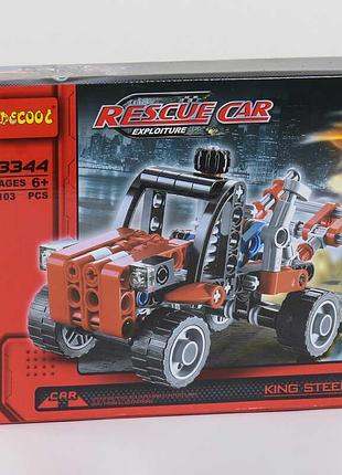 Детский конструктор 3344 (72/2) decool, 103 детали, в коробке