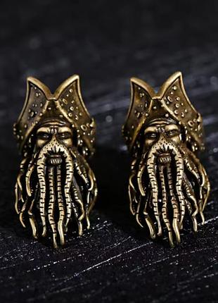 Темлячная бусина в виде пирата дейва джонса