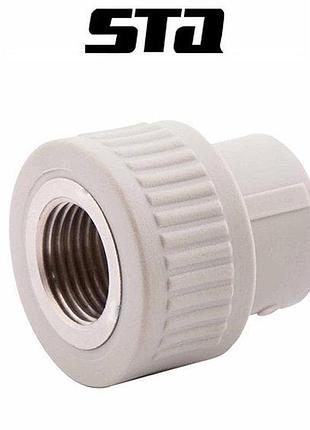 Муфта с внутренней резьбой sta d20*1/2в, украина