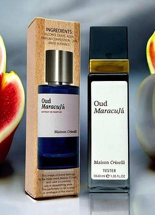 Maison crivelli oud maracuja parfum 40 ml
