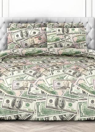 Постельное белье поплин доллары