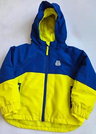 Термокуртка детская 110-116см, 4-6роков, нижняя, куртка зимняя/деми для девочки/мальчика, куртка лыжная мембранная, термокомплект детский