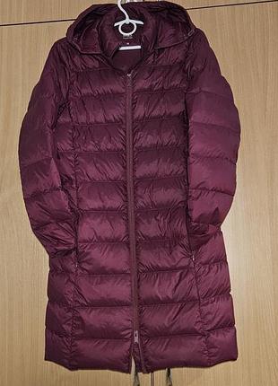 Пальто пуховое m&amp;s, пуховик ультралегкий