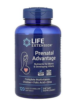 Prenatal advantage, life extension, 120 капсул