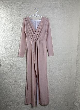 Максі сукня з люрексом