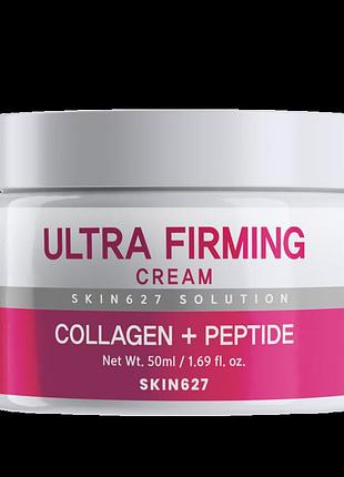 Лiфтiнг крем з колагеном та аденозином skin627 solution ultra firming collagen + adenosine cream, 50 гр