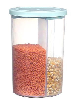 Тройной контейнер для хранения (3х0,75л) gt-g-285 gusto