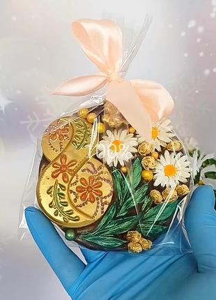 Шоколадная плитка с 8 марта сладкий подарок женщине девушке на праздник шоколадная открытка шоколад ручной