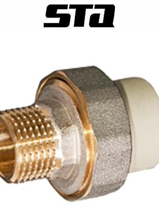 Американка з зовнішньою різьбою sta d40*1 1/4"н, україна