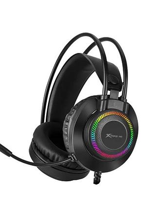 Игровые наушники xtrike me rgb gh-509 с микрофоном и rgb подсветкой