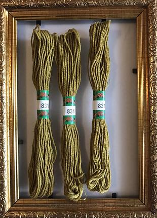 Муліне peri 831 8м, 100% довговолокниста єгипетська бавовна, нитки для вишивки