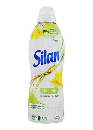 Ополаскиватель для белья silan naturals аромат иланг-иланга и ветивера 800 мл (9000101397635)