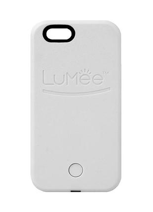 Чехол с подсветкой lumee для iphone 6 plus white