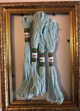 Муліне peri 3811 8м, 100% довговолокниста єгипетська бавовна, нитки для вишивки