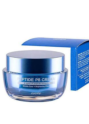 Антивіковий крем із пептидами eyenlip peptide p8 cream 50 мл