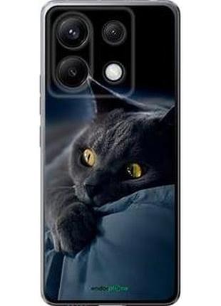Чохол на xiaomi redmi note 13 pro димчастий кіт "825u-3392-7673"