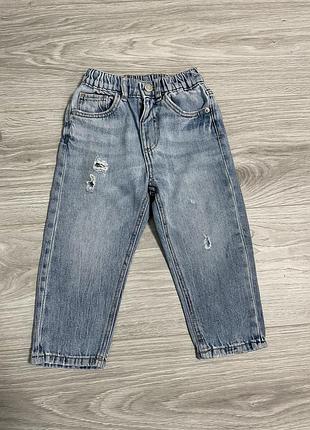 Джинси мом зара для хлопчика zara