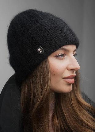 Шапка «роанн» (6040) чорний