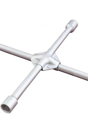 Ключ балонний хрестоподібний intertool 17 х 19 х 21 х 1/2" (ht-1604)