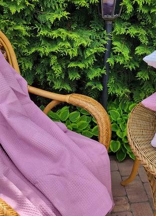 Пике вафелька, ягодный (нав. 45*45см-2шт) нав. 50*70см-2шт