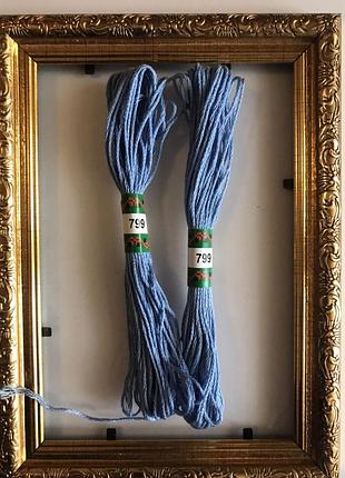 Мулине peri 799 8м, 100% длинноволокнистый египетский хлопок, нитки для вышивки