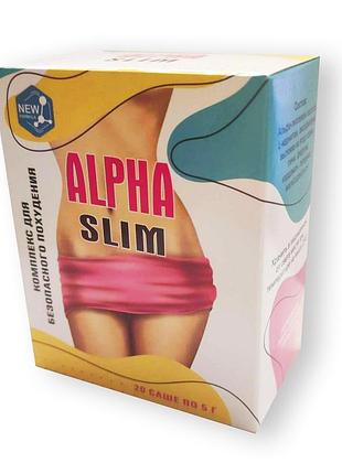 Alpha slim - комплекс для безпечного схуднення (альфа слім) 20 саше