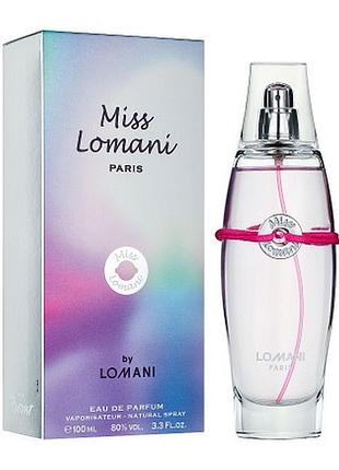 Miss lomani 100 мл. парфюмированная вода женская мис ломани