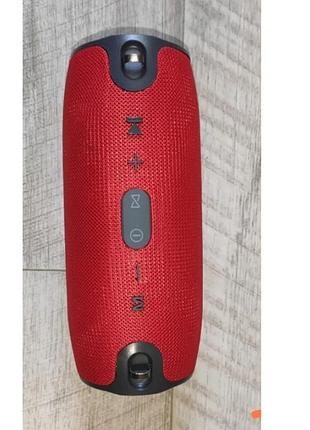 Колонка музыкальная портативная xtreme влагостойкая с аккумулятором bt fm красная.