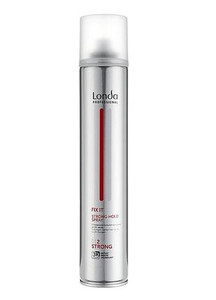 Лак для волосся середньої фіксації londa professional fix it strong hold spray 500 мл