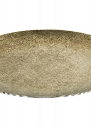 Декоративный круглый поднос золотой 33 см – livarno home