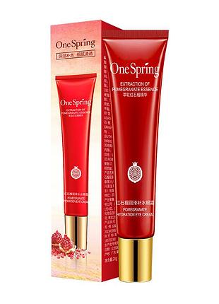 Увлажняющий крем для кожи вокруг глаз с гранатом one spring pomegranate eye cream, 20 гр