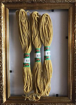 Муліне peri 833 8м, 100% довговолокниста єгипетська бавовна, нитки для вишивки