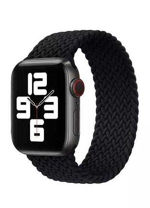 Ремешок braided solo loop 1:1 для apple watch на все серии ремінець