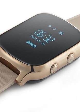 Smart watch с gps трекером t58 (gw700) gold