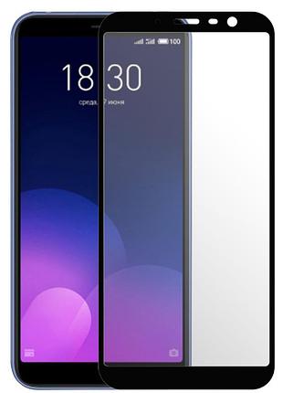 Гартоване, міцне захисне скло для meizu m6t на весь екран