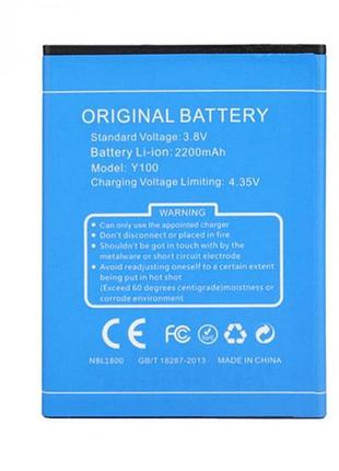 Аккумулятор для doogee valencia 2 y100 2200 mah оригинал