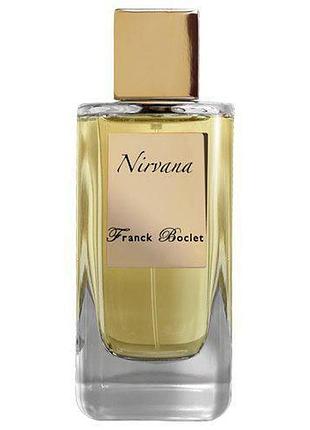 Оригінал franck boclet nirvana eau de parfum жіноча ніша на розпив 3 мл (френк боклет нірвана)