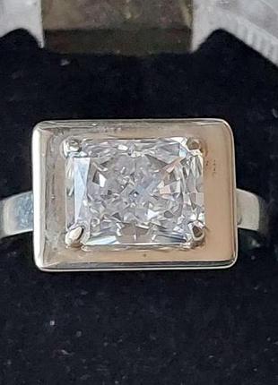 Срібна каблучка розмір 17