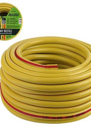 Шланг армований 3-х шаровий, "sunny beetle" 1/2" 20м. alloid
