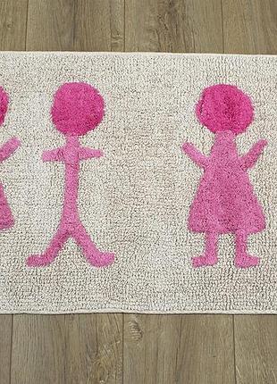 Килимок у ванну 50х90 semya irya бежевий