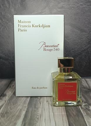Lux унисекс парфюмированная вода maison francis kurkdjian baccarat rouge 540 (бакара руж 540) 70 мл