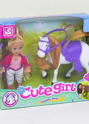 Кукла с лошадкой к 899-12 а (72/2) в коробке