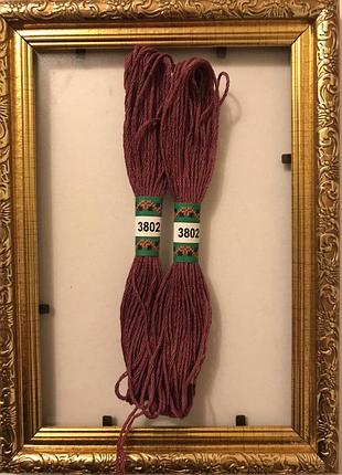 Мулине peri 3802 8м, 100% длинноволокнистый египетский хлопок, нитки для вышивки