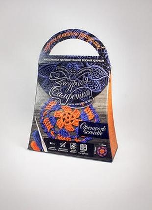 Комплект для творчества "ажурная салфетка" (24)