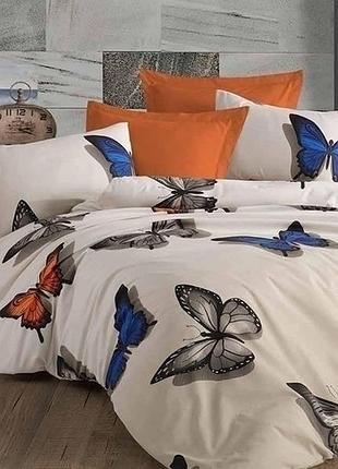 Постельное белье двуспальный ранфорс (турция) тм tag r-t9217