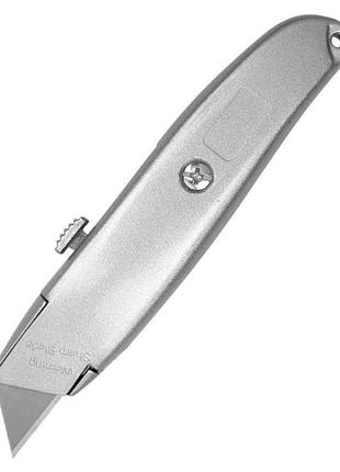 Нож универсальный металлический с фиксированным лезвием 18 мм